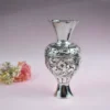 Aurika Crest Silver Vase