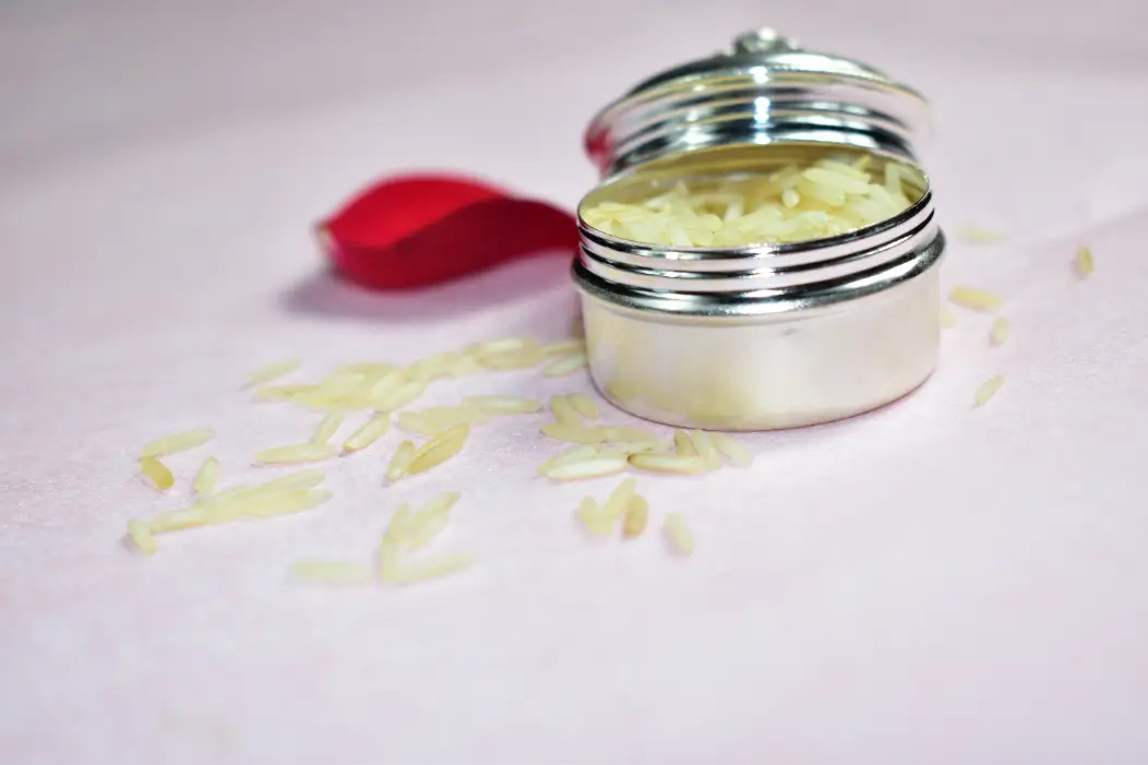 Shringarika Kundan Silver Box