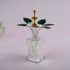 Silver Satvik Tulsi Plant