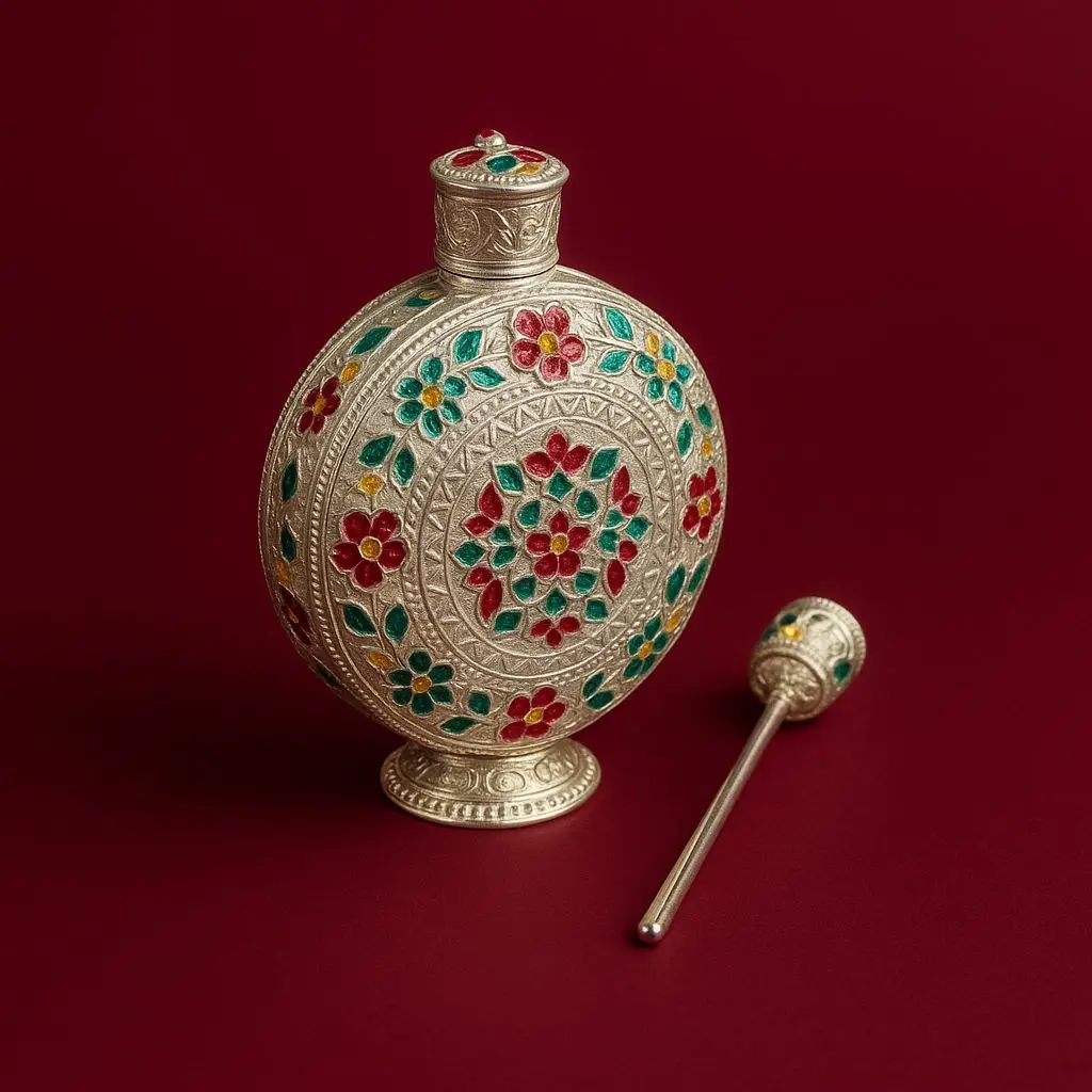 Shringarika Sindoor Meenakari Box