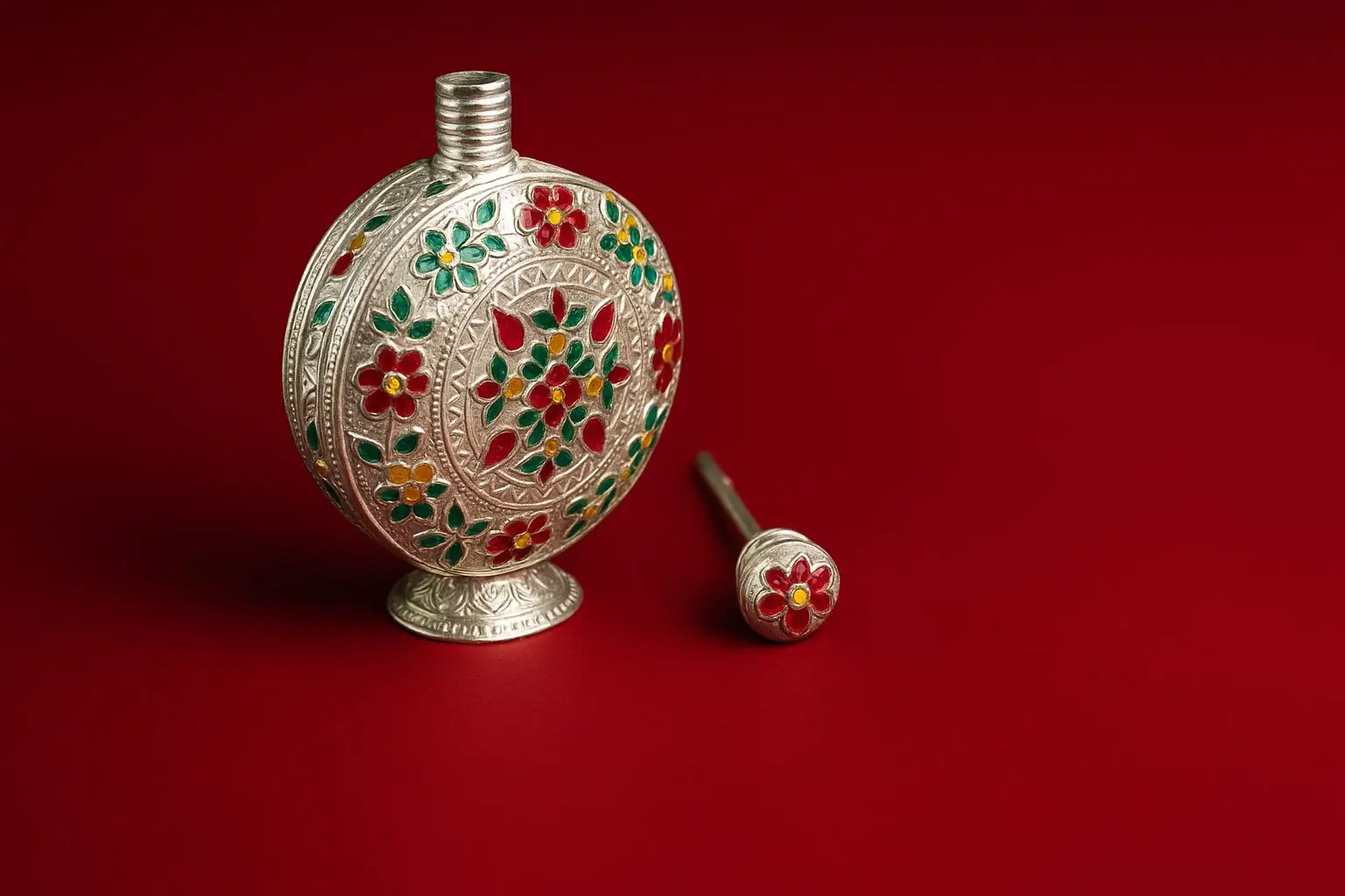 Shringarika Sindoor Meenakari Box