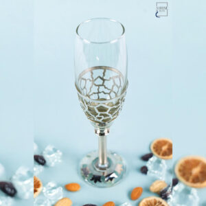 Royal Elan Silver Cutwork Wine Glasses