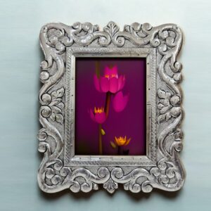 AurumSilver Pushpa Frame