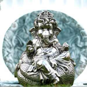 Aurume' Silver Bal Gopal Ganesha
