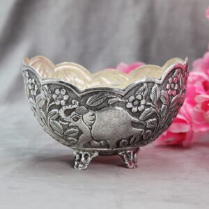 Aurumé Vana Mayura Silver Bowl