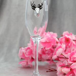 Aurumé Silver Antelope Wine Glass